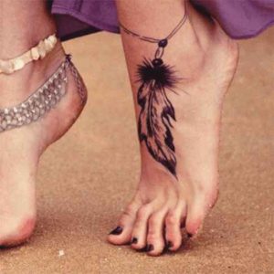 Anklet-style Tattoo