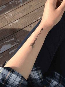 Arrow Wrist Tattoo