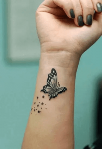 Butterfly Wrist Tattoos