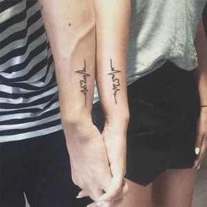 Couple Wrist Tattoos