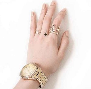 Cross Wrist Tattoo