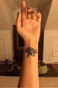 Eye Wrist Tattoo