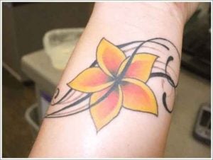 Flower Tattoos On Wrist