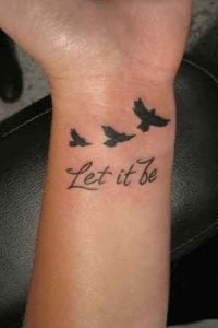 Wrist Tattoos With Quotes